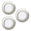 EGLO FUEVA 6 Einbauleuchte LED Nickel-Matt, Farbwechsler
