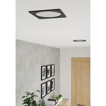 EGLO FUEVA 6 Einbauleuchte LED Schwarz, Farbwechsler EGLO FUEVA 6 Einbauleuchte LED Schwarz, Farbwechsler