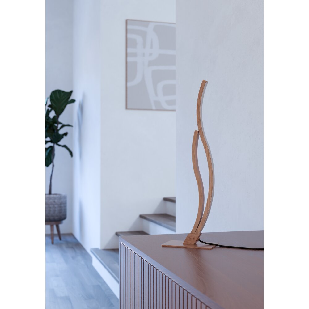 EGLO GRISOLIA Tischleuchte LED Braun main product photo