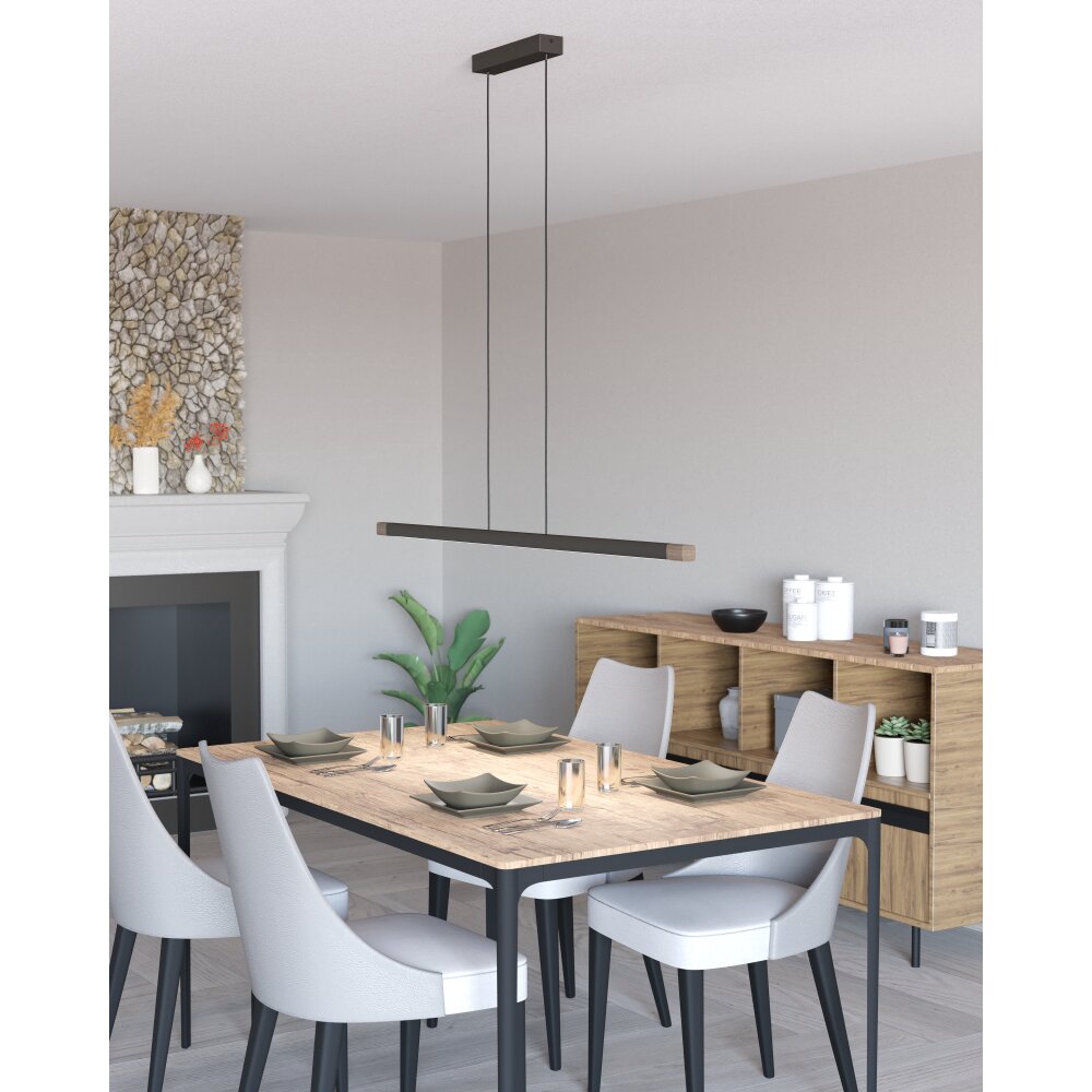 EGLO LISCIANA Hängeleuchte LED Grau main product photo