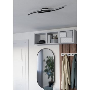 EGLO LUNGOLAGO Deckenleuchte LED Schwarz