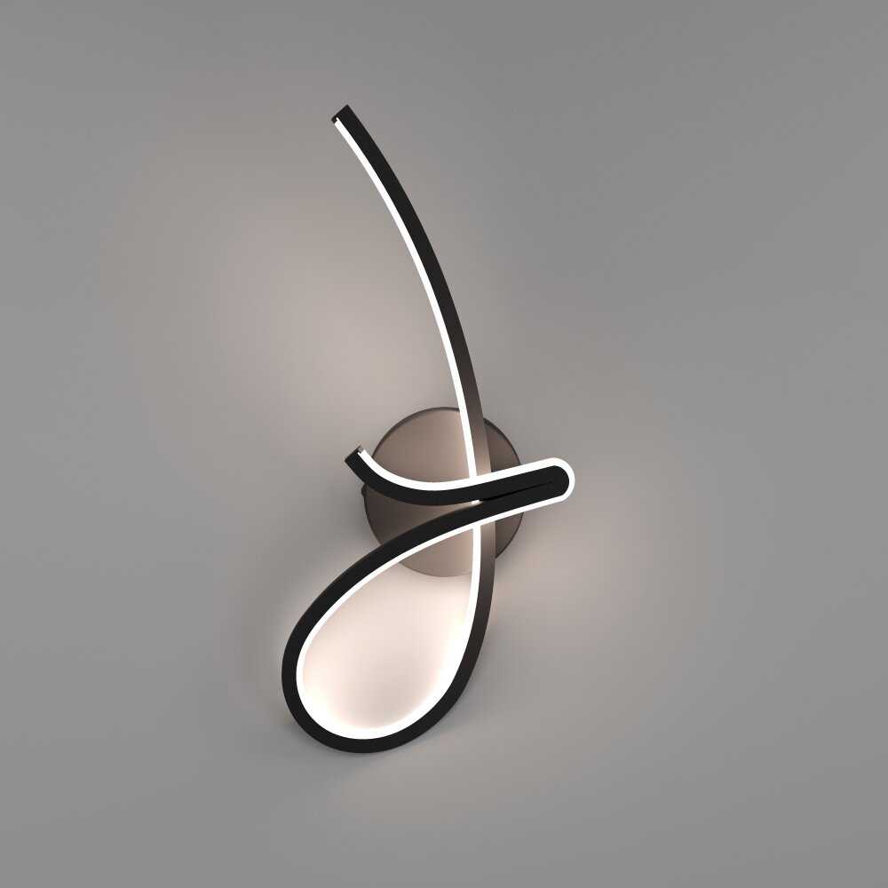 EGLO CARDONCITO Wandleuchte LED Schwarz, Farbwechsler main product photo