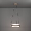 EGLO MEZZOMONTE Hängeleuchte LED Sandfarben, Fernbedienung