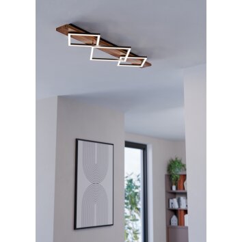 EGLO BOYAL Deckenleuchte LED Braun, Schwarz