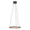 EGLO MEZZOMONTE Hängeleuchte LED Bronze, Schwarz, Fernbedienung