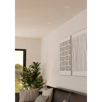 EGLO CALONGE RGB Einbauleuchte LED Weiß, Fernbedienung, Farbwechsler EGLO CALONGE RGB Einbauleuchte LED Weiß, Fernbedienung, Farbwechsler