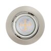 EGLO FAVAZZINA Einbauleuchte LED Nickel-Matt