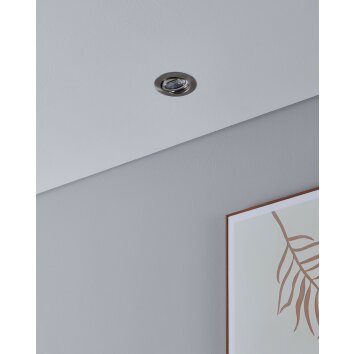 EGLO FAVAZZINA Einbauleuchte LED Nickel-Matt