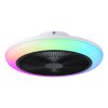 EGLO SAYULITA 1 Leuchte mit Ventilator LED Schwarz, Weiß, Fernbedienung, Farbwechsler