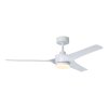 EGLO ORCUTT Deckenventilator LED weiß matt, Fernbedienung