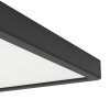 EGLO FUEVA 6-Z Deckenleuchte LED Schwarz, Farbwechsler