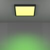 EGLO FUEVA 6-Z Deckenleuchte LED Schwarz, Farbwechsler