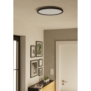 EGLO ROVITO-Z Deckenleuchte LED Schwarz, Farbwechsler