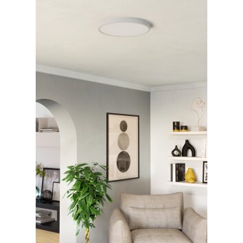 EGLO FUEVA 6-Z Deckenleuchte LED Weiß, Farbwechsler