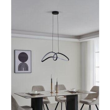 EGLO CALAROSSA-Z Hängeleuchte LED Schwarz, Farbwechsler EGLO CALAROSSA-Z Hängeleuchte LED Schwarz, Farbwechsler