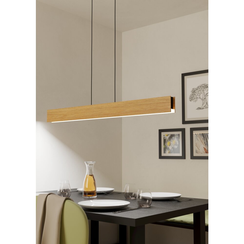 EGLO ANCHORENA-Z Hängeleuchte LED Braun, Schwarz, Farbwechsler main product photo