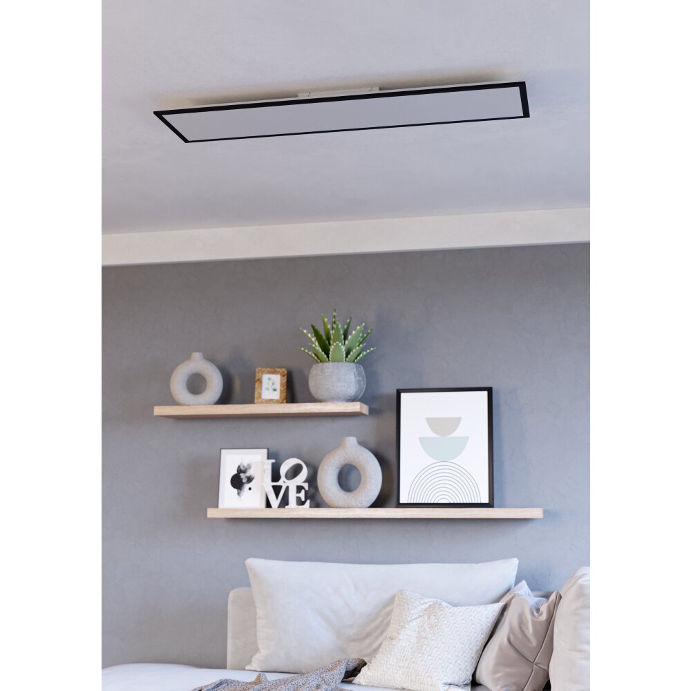 EGLO MORADILLO-Z Deckenleuchte LED Schwarz, Farbwechsler main product photo