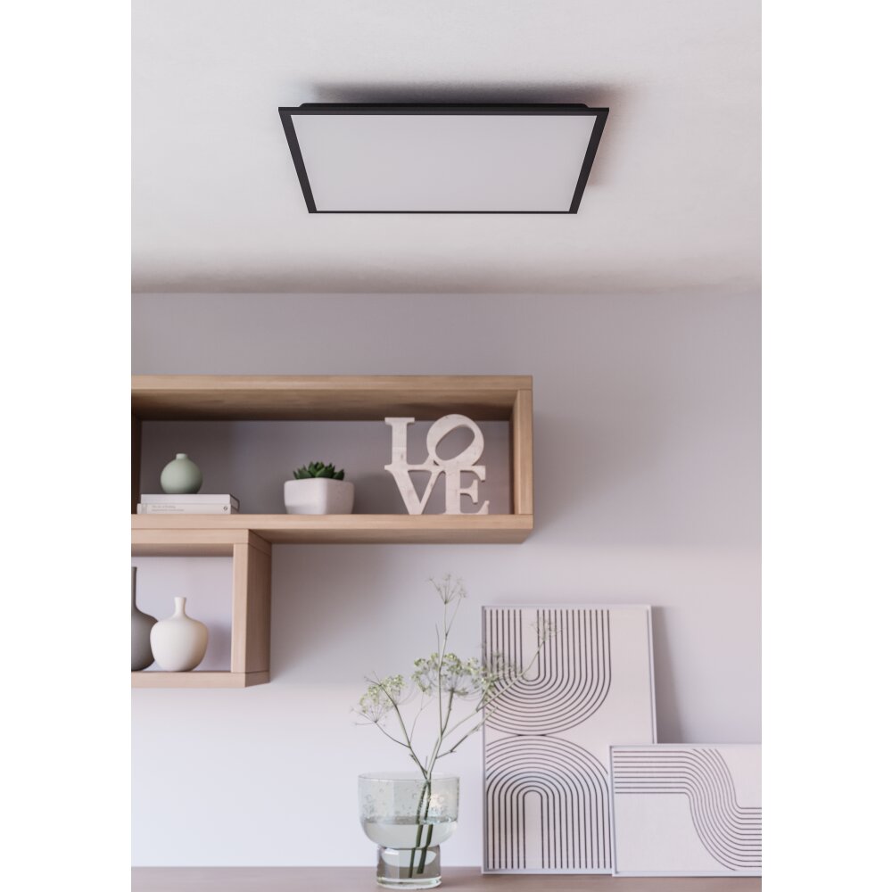 EGLO MORADILLO-Z Deckenleuchte LED Schwarz, Farbwechsler main product photo