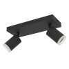 EGLO MELITELLO-Z Deckenleuchte LED Schwarz, Farbwechsler