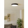 EGLO GALLIZZI-Z Deckenleuchte LED Schwarz, Farbwechsler