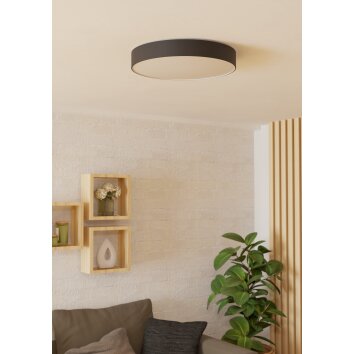 EGLO GALLIZZI-Z Deckenleuchte LED Schwarz, Farbwechsler