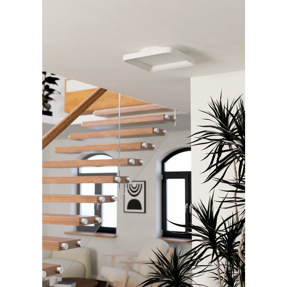 EGLO LORETELLO-Z Deckenleuchte LED Weiß, Farbwechsler main product photo