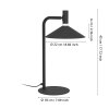 EGLO CONOMAVILLA-Z Tischleuchte LED Schwarz, Farbwechsler