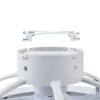 EGLO KOSTRENA Leuchte mit Ventilator LED Grau, Weiß, Fernbedienung