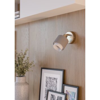 EGLO BELLIZZI Wandleuchte Nickel-Matt
