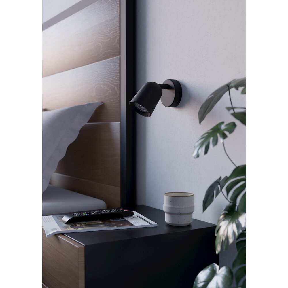 EGLO CAMALDOLI Wandleuchte Schwarz main product photo