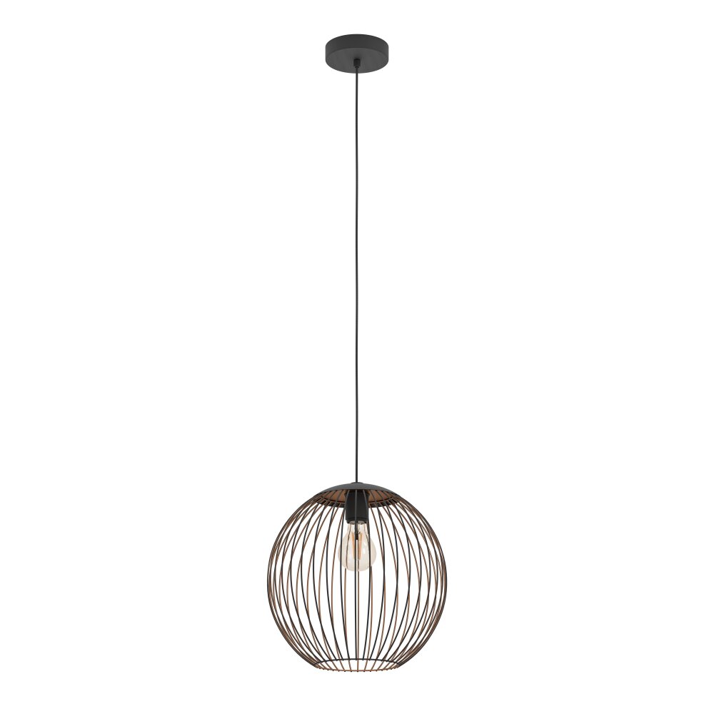 EGLO ALMANZORA Hängeleuchte Kupferfarben, Schwarz main product photo