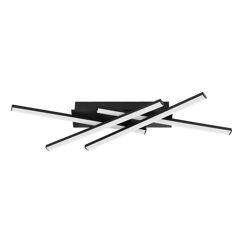 EGLO VASCELLA Deckenleuchte LED Schwarz main product photo