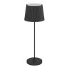 EGLO LEONERO Tischleuchte LED Schwarz, Fernbedienung
