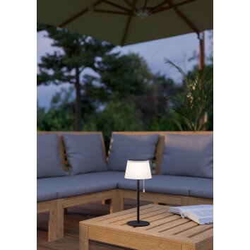 EGLO SCORDIANO Tischleuchte LED Schwarz, Farbwechsler