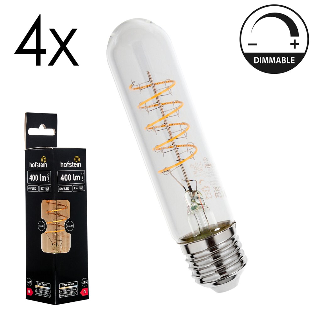 LED E27 4er Set 6 Watt 2700 Kelvin 400 Lumen main product photo