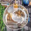 Ripoll Hängeleuchte Glas 15 cm, 20 cm, 25 cm, 30 cm Gold, Schwarz, 5-flammig