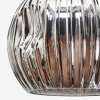 Ripoll Deckenleuchte Glas 15 cm Chrom, Rauchfarben, 8-flammig