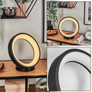 Delor Tischleuchte LED Schwarz, 1-flammig, Farbwechsler Delor Tischleuchte LED Schwarz, 1-flammig, Farbwechsler