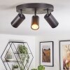 Foren Deckenleuchte LED Schwarz, 3-flammig, Farbwechsler