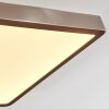 Finsrud Deckenpanel LED Nickel-Matt, 1-flammig