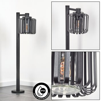 Horil Außenwegeleuchte Schwarz, 1-flammig Horil Außenwegeleuchte Schwarz, 1-flammig