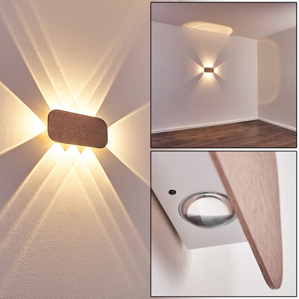 Homad Wandleuchte LED Roségold, Weiß, 1-flammig main product photo