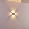 Homad Wandleuchte LED Roségold, Weiß, 1-flammig