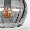 Koyoto Deckenleuchte Glas 15 cm Rauchfarben, 3-flammig
