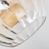 Koyoto Deckenleuchte Glas 15 cm Bernsteinfarben, Klar, 4-flammig