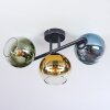 Koyoto Deckenleuchte Glas 15 cm Blau, Gold, Grün, Klar, 3-flammig
