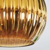 Koyoto Deckenleuchte Glas 15 cm Blau, Gold, Grün, 3-flammig
