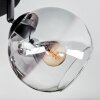 Koyoto Deckenleuchte Glas 15 cm Klar, Rauchfarben, 4-flammig