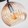 Koyoto Deckenleuchte Glas 15 cm Bernsteinfarben, 4-flammig