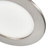 Finsrud Einbauleuchte LED Nickel-Matt, 3-flammig Finsrud Einbauleuchte LED Nickel-Matt, 3-flammig